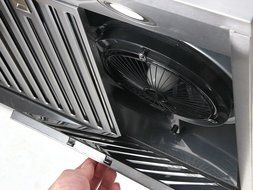 30" Push Control Stainless Steel Baffle filter Under Cabinet Range Hood 3 Speed DP-00104C76-DK15 N5