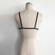 Underwear, PHOTNO Women Bandage Alluring Harness Elastic Cage Strappy Hollow Out Bra Bustier N8