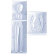 Fantastic Job 3 D&nbsp;Human&nbsp;Body&nbsp;Woman&nbsp;Sugar&nbsp;Fondant&nbsp;Molds&nbsp;Cake&nbsp;Decoration&nbsp;Tools
