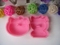 1 Set Cute Kitty Cat Design Baking Cookie Fondant Cake SugarCraft Biscuit Chocolate Clays DIY Modelling Paste... N4