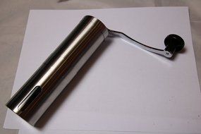 Five Star Manual Coffee Grinder - Grind Coffee Beans, Spices and Pepper With Easy Grip Hand Crank - Adjustable... N5