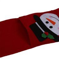 Christmas Scarf,Morecome Gift Red,Snowman Style Neck Wrap With 2 Pocket N2