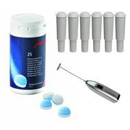 Capresso 25-Pack Coffee Machine Cleaning Tablets for All Jura Capresso Auto Coffee Centers Bundle with 6-pk Clearyl... N2