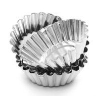 Baking Molds Cup Decorations Mini Egg Tart Aluminum Cupcake Cake Cookie Mold Pudding Tin Baking Mould Round Baking... N3