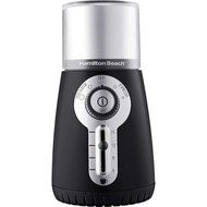Hamilton Beach Custom Grind Hands-Free Coffee Grinder (Stainless Steel Chamber, Black)