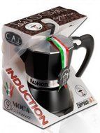 GAT Fashion 1 Cup Aluminium Stove Top Italian Espresso Coffee Maker Pot in Black N4