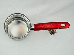 Menzir Stainless Steel Turkish Coffee Pot (Cezve) Series (Number 4 Ideal For 4 People) N7