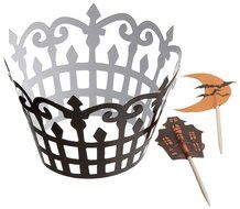 Wilton Haunted Manor Cupcake Wrapping Kit