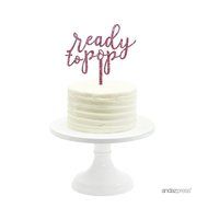 Andaz Press Baby Shower Acrylic Cake Toppers, Gold Glitter, Oh Baby, 1-Pack, Nautical Ocean Themed Party Decor... N31