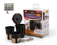 SoloPod 2.0 2in1 refillable filter cup for Keurig 2.0 K200, K300, K400, K500 and PLUS Series carafe or single...