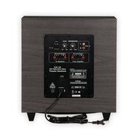 Theater Solutions SUB12D 500 Watt 12-Inch Surround Sound Home Theater Powered Down Firing Subwoofer (Black) N5