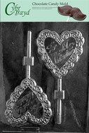 Cybrtrayd V054 Be My Valentine Lolly Valentine Chocolate Candy Mold, Large