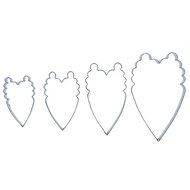 Peony Petals Cutter Set of 4 by CelCakes N2