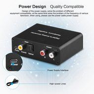 E-More 192KHz USB DAC Headphone Amplifier AMP Digital to Analog Audio Converter Support Toslink / SPDIF or Coaxial... N6