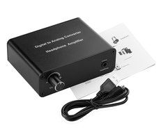 E-More 192KHz USB DAC Headphone Amplifier AMP Digital to Analog Audio Converter Support Toslink / SPDIF or Coaxial... N8