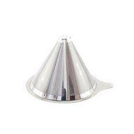 BOCHA - Pour Over Coffee Cone Dripper, Permanent and Reusable Stainless Steel Filter with Cup Stand N9