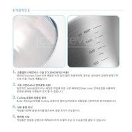 18-10 Stainless Steel Kitchen Mixing Bowl Cooking Baking Serving Salad Bowl 1PC (22cm) N3