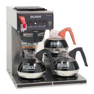 Bunn 12950.0212 CWTF15-3 Automatic Commercial Coffee Brewer with 3 Lower Warmers N3