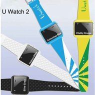Waterproof LED Display U-Watch 2s Bluetooth Smart Dial Wrist Timer Clock Phone Mate(black) N6