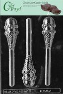 Cybrtrayd K090 Ice Cream Cone Pretzel Kids Chocolate Candy Mold