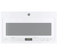 GE PVM9005DJWW Profile 2.1 Cu. Ft. White Over-the-Range Microwave N6