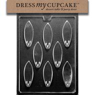 Dress My Cupcake DMCS113 Chocolate Candy Mold, Surf Board