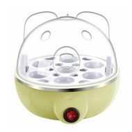 Generic Electric Egg Cooker with Water Level Indicator-Light Yellow