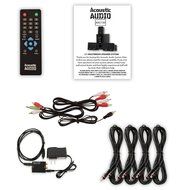 Acoustic Audio AA5150 Home 5.1 Speaker System with Optical Input FM Tuner and 4 Extension Cables