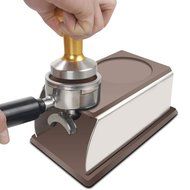 Coffee Temper Stand, DLAND Sturdy Stainless Steel Tamping Stand for Coffee Machine and Coffee Tamper Storage Base... N12