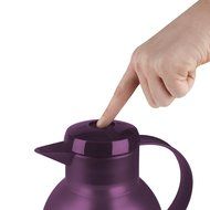 Emsa Samba Quick Press Insulated Server, 34-Ounce, Translucent Eggplant N24