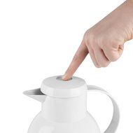 Emsa Samba Quick Press Insulated Server, 34-Ounce, Translucent Eggplant N35