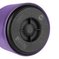 Emsa Samba Quick Press Insulated Server, 34-Ounce, Translucent Eggplant N38