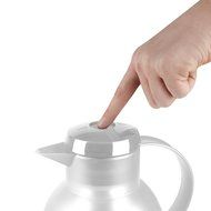Emsa Samba Quick Press Insulated Server, 34-Ounce, Translucent Eggplant N42