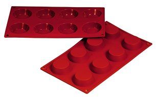 Fat Daddio's Silicone Bakeware Tartlet, 1.35 Ounce