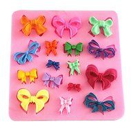 HT BAKEWARE | Beautiful Bowknots Shape Silicone Mold N2