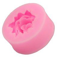 Let'S Diy Rose Shape Candy Jello 3D Silicone Mold Mould Cake Tools Bakeware Pastry Bar Soap Mold N3