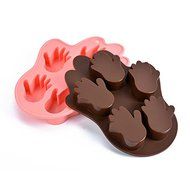 Always Your Chef 2 Pack 5-Cavity Silicone Candy Molds &amp; Chocolates Molds &amp; Ice Cube Trays, MINI Cupcake Baking... N2