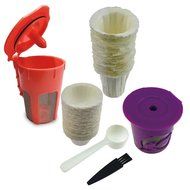 K Carafe Reusable Coffee Filter and Refillable K Cup by MG Coffee for Keurig 2.0, K200, K250, K300, K350, K400... N2
