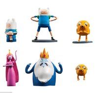 One Dozen (12) Adventure Time Mini Figures (Cake toppers or Party Favors)