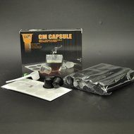CM Empty Nespresso - 100Pcs COFFEE CAPSULES Nespresso Espresso Machine Compatible Empty Pod Chocolate +100PC aluminium...