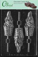 Cybrtrayd K099 Ice Cream Cone Lolly Kids Chocolate Candy Mold