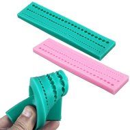 Generic Cake Mold 3D Fondant Moulds with Long Pearl String Beads Silicone Mold Cake Decorating Fondant Baking...
