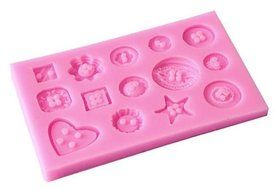 Baking Mould Mr &amp; Mrs Hearts Wedding Silicone Mold Fondant Jelly Chocolate Gum Paste Crafts Non-stick Cake Bread... N15