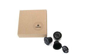Nespresso Reusable Pods - Refillable BPA Free Coffee Capsules by Nespressgo - OriginalLine Compatible N5