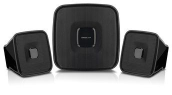 SPEEDLINK Quaint 2.11 USB Powered Subwoofer System - Black N4