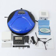 Doinshop Smart Vacuum Cleaner Intelligent Household Robotic Sweeper Dust Catcher (blue) N22