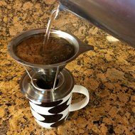 The Brewologist Pour Over Coffee Cone, the Clever Coffee Dripper: Permanent Reusable Stainless Steel Coffee Filter... N11