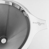 The Brewologist Pour Over Coffee Cone, the Clever Coffee Dripper: Permanent Reusable Stainless Steel Coffee Filter... N12