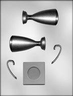 CK Products 3-D Trophy with Base Chocolate Mold