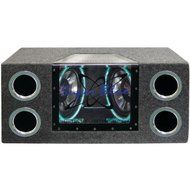 New PYRAMID BNPS102 Dual Bandpass System with Neon Accent Lighting (10&quot;, 1,000 Watts)